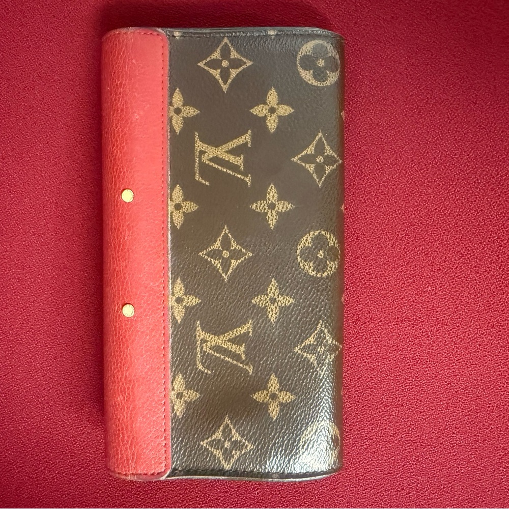 Louis Vuitton Authenticated Pallas Monogram and Red Wallet - Picture 3 of 16